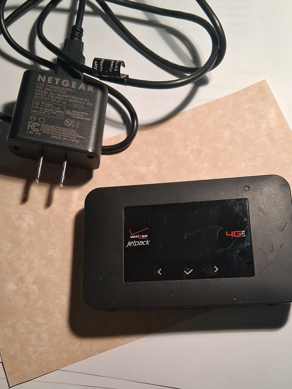 Verizon Jetpack 4G LTE Mobile Hotspot - Black